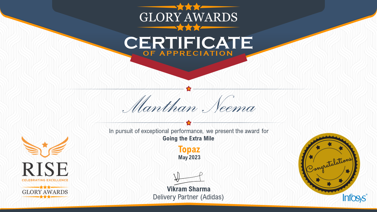 Glory Award